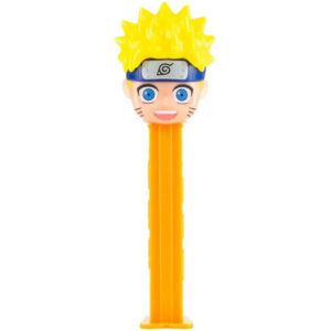 Distributeur de bonbons Pez à l’effigie de Naruto, offert en cadeau aux hôtes du gîte Nuit Manga